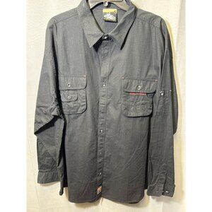 PNB Nation Mens Black Long Sleeve Shirt XL SKU 7103